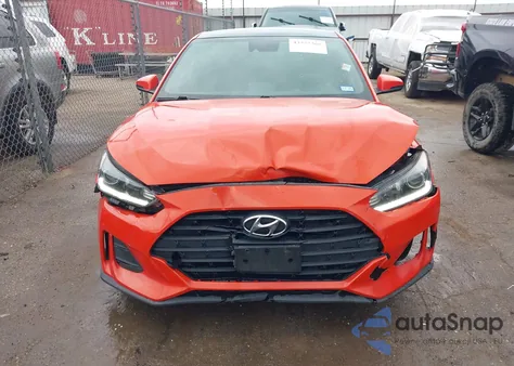 2020 Hyundai Veloster 2.0 Premium из США, поврежденный, VIN KMHTG6AF1LU021222
